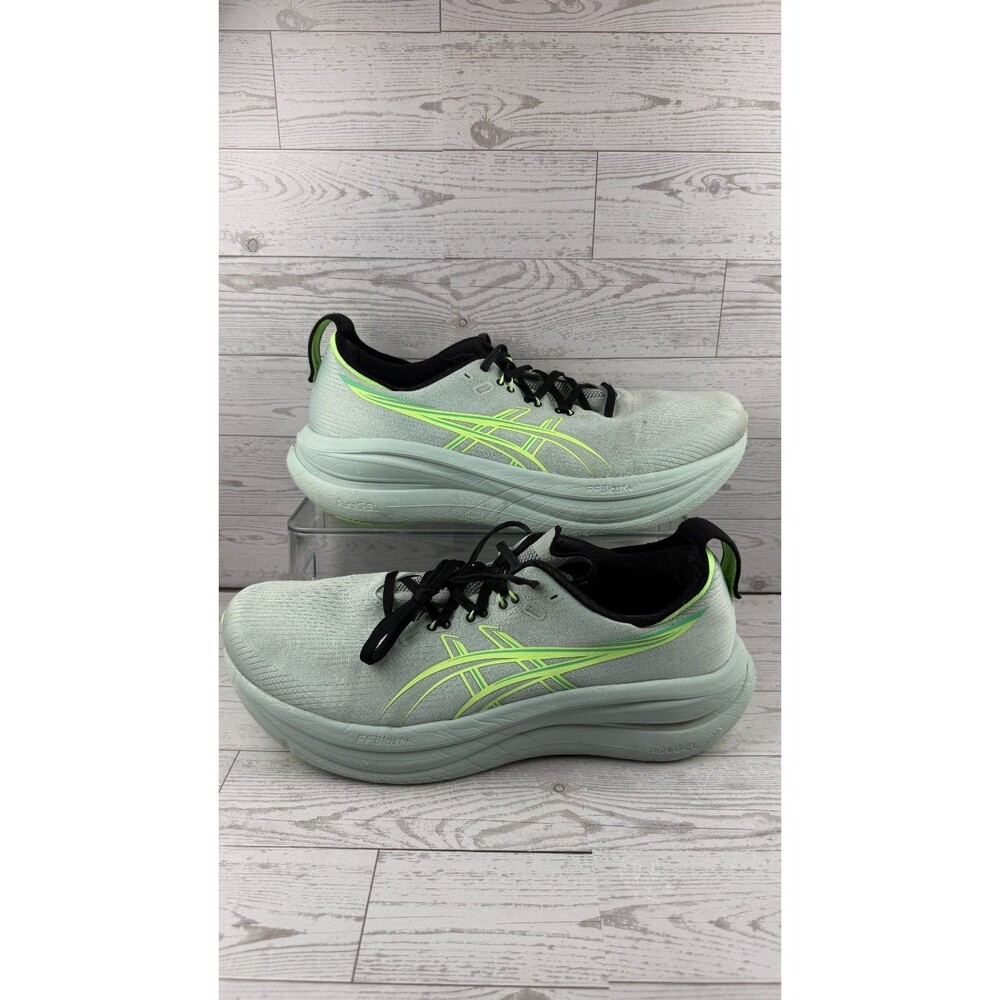 Asics Gel-Cumulus 28 1011C127.400 Cold Moss Green 12D Men's Running Shoes #730